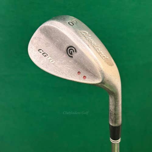 Cleveland CG10 CMM Black Pearl 60 Lob Wedge Dynamic Gold Steel Wedge Flex