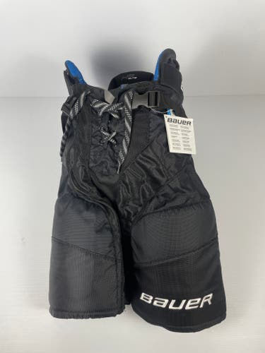 New Intermediate Medium Bauer HP Elite Hockey Pants - Black