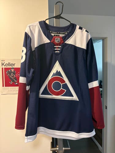 Men's Colorado Avalanche Cale Makar Jersey (Used) - Fanatics Premium Size 52
