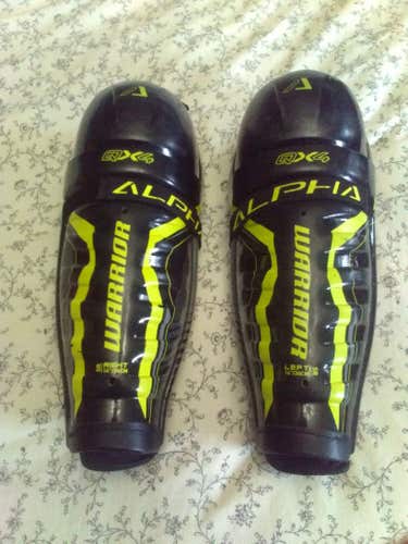 Senior Warrior Alpha QX4 14" Shin Pads (Used)