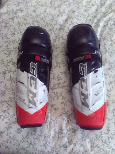 Senior CCM JetSpeed FT4 13" Shin Pads (Used)