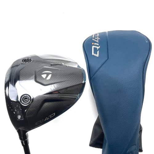 LEFTY TaylorMade Qi4D Driver 10.5* Mitsubishi Reax MR Blue 50 50g X Stiff LH NEW