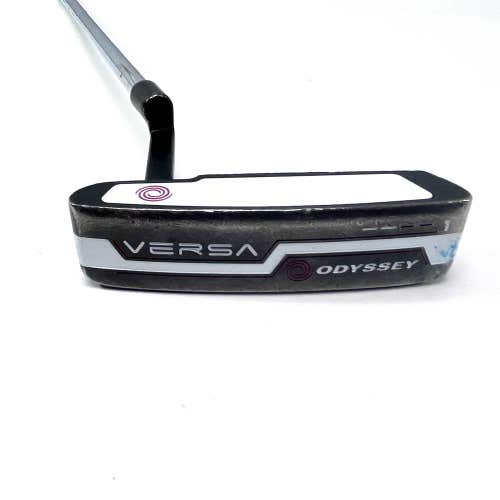 LEFTY Odyssey Versa 2 Black White Black Putter 35" Mens LH