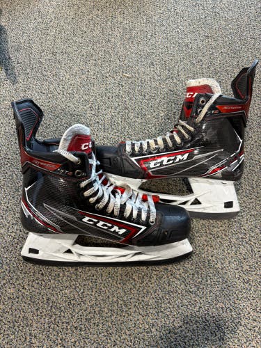 Senior CCM JetSpeed FT2 Hockey Skates Extra Wide Width 12 (Used)