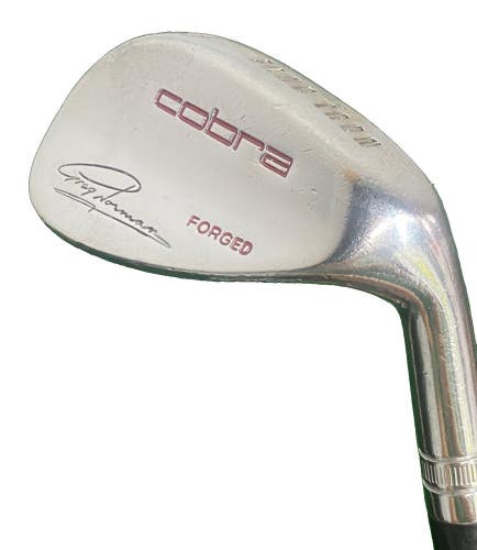 Cobra Greg Norman Forged Sand Wedge 57* RH Men's Stiff Steel 35" Nice Stock Grip