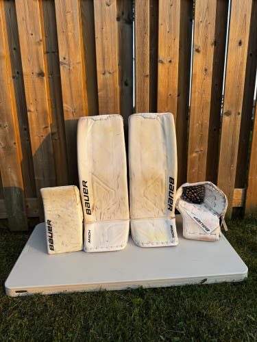 Bauer Supreme Mach Pro Custom Goalie Full Set - 34” - Regular