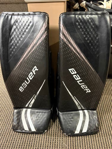 Small Bauer Vapor 2X Pro Goalie Leg Pads (Used)