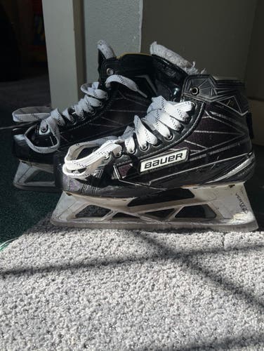 2016 Bauer Supreme 1S Hockey Goalie Skates Regular Width 8 (Used)