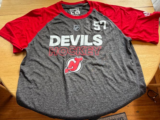 Adidas NJ Devils Team Tee Shirt