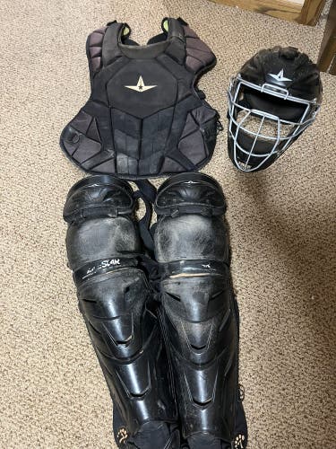 Black All Star Catcher's Set (Used)