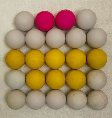 Lacrosse Ball 24 Pack (2 Dozen) (Used)