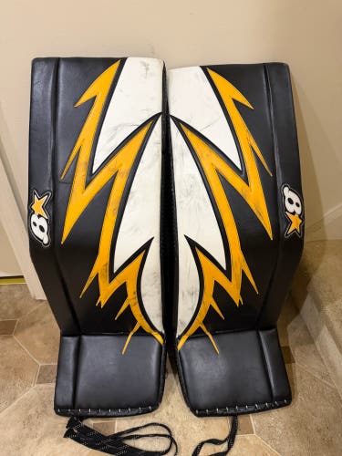 34" 2022 Brian's Optik 3 Pro Goalie Leg Pads (Used)