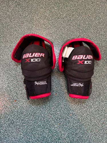 Junior Small Bauer Vapor X30 Elbow Pads (Used)