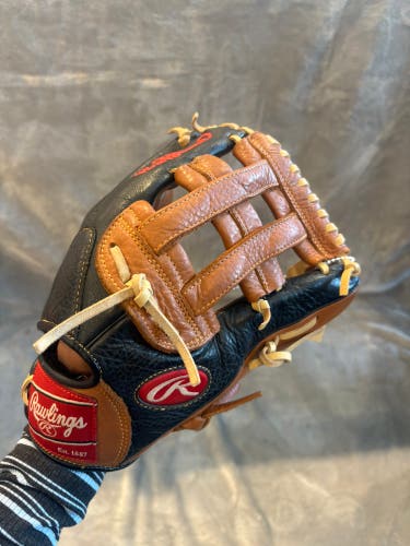Brown Rawlings Prodigy Series RH Outfield Baseball Glove 12" (Used)
