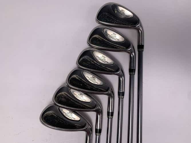 Cobra 3400 I/XH Iron Set 4-PW+GW Graphite Design YS-5.1Mens RH-Missing 5&8 Irons