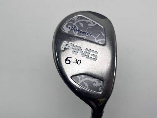 Ping Serene 6 Hybrid 30* Black Dot ULT210 Ladies Graphite Womens RH