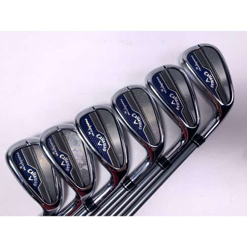 Callaway Paradym X Iron Set 6-PW+GW Project X HZRDUS 5.5 65g Regular RH