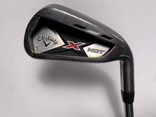 Callaway X Hot 2013 Single 6 Iron 2* Flat True Temper Speed Step 85 Stiff RH