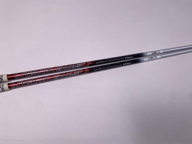 Fujikura Blur Exotics 65g Stiff Graphite Fairway Wood Shafts Set of 2 Pull 0.335