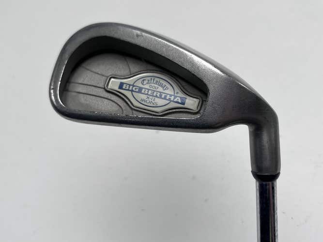 Callaway X-12 Single 6 Iron Big Bertha Uniflex Steel Mens RH