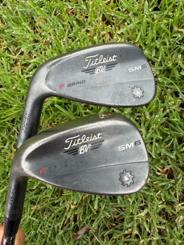 LEFTY LEFT HANDED LH Titleist BV Vokey SM6 Wedge Set 46° & 50°