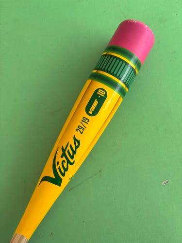 2024 Victus Vibe Alloy Bat USSSA Certified (-10) 19 oz 29"