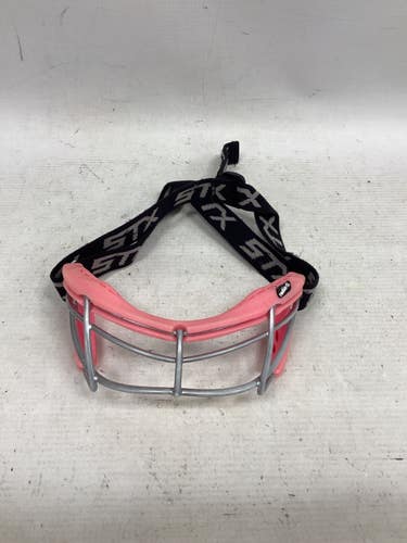 Used STX ROOKIE-S Lacrosse Facial Protect Pink Junior 11851-S000054201