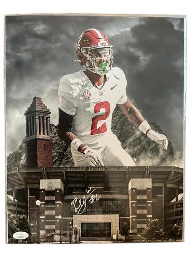 Ryan Williams Autographed Signed 11x14 Photo Alabama Stadium JSA COA