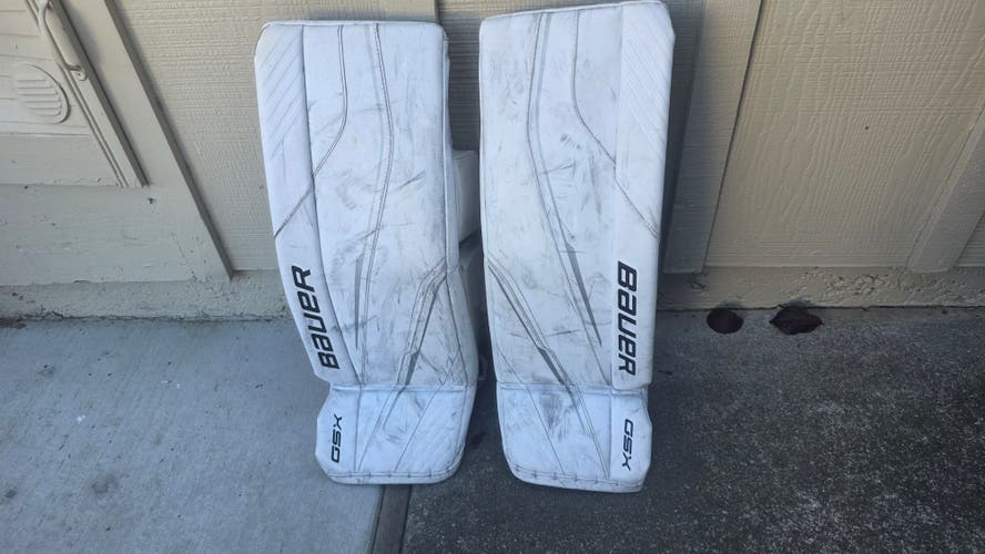 28" 2024 Bauer GSX Goalie Leg Pads (Used)