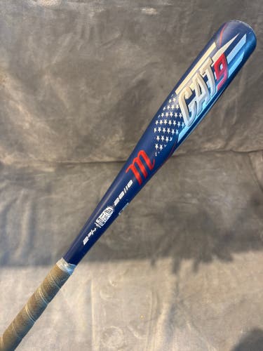 2021 Marucci CAT9 Pastime Alloy Bat USSSA Certified (-10) Alloy 18 oz 28" (Used)