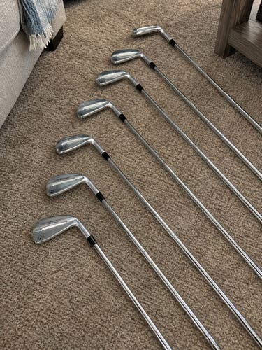 Men's 2025 TaylorMade P-790 Right Handed Iron Set Stiff Flex Steel Shaft (New)