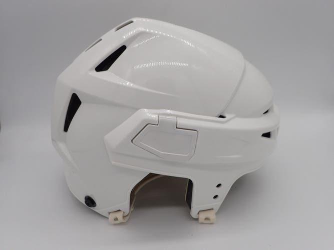 CCM Vector V08 White Helmet Pro Stock Medium