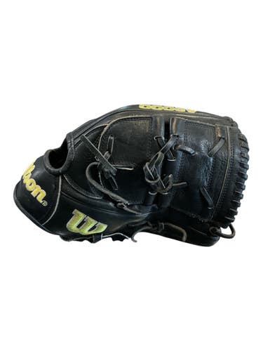 Used Wilson A2000 BB/SB Glove RH Throw Black 12" 11873-S000250963