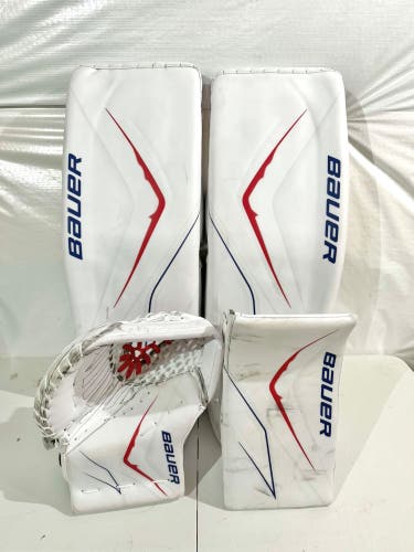 Bauer Vapor Flylite Full Right 35+1 Goalie Pro Stock Full Set