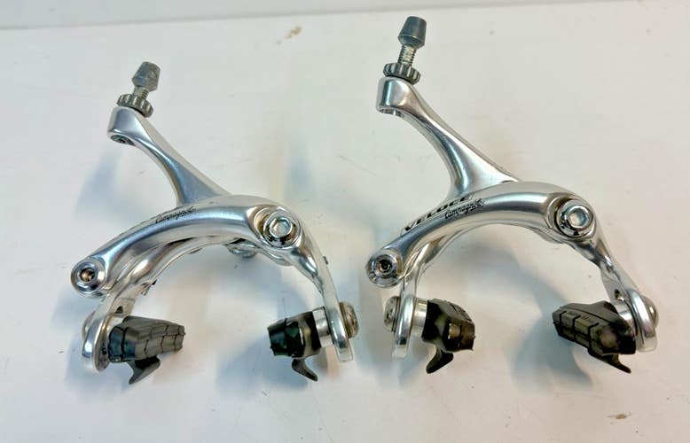 Campagnolo Veloce Silver Aluminum Side Pull Road Bike Caliper Brakes EXCELLENT