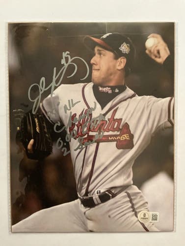 John Rocker Autographed Signed 8x10 Photo Braves 1999 WS Beckett COA