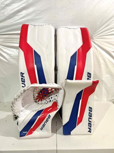Bauer Supreme Shadow Full Right Goalie Pro Stock Full Set