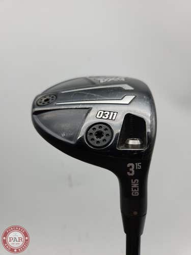 PXG 0311 GEN5 3 WOOD 15* STIFF MITSU DIAMANA DIALED S60 +HC GOOD