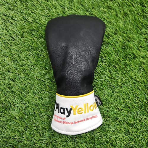 CMC DESIGN PLAY YELLOW FAIRWAY HEADCOVER VERYGOOD