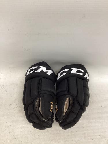 Used CCM LTP GLOVES Youth Gloves Black 9" 11851-S000054096