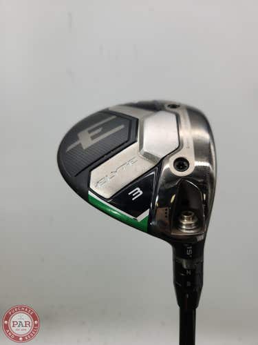 2025 CALLAWAY ELYTE 3 WOOD 15* TXSTIFF HZRDUS GEN4 BLACK GOOD