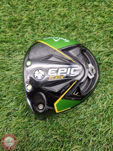 LEFTY 2019 CALLAWAY EPIC FLASH SUBZERO DRIVER 10.5* CLUBHEAD ONLY GOOD