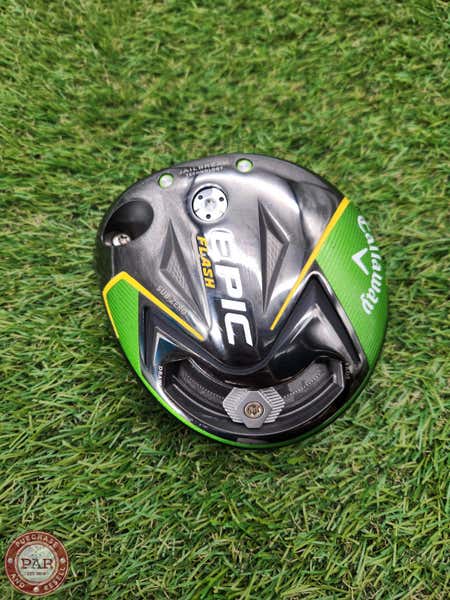LEFTY 2019 CALLAWAY EPIC FLASH SUBZERO DRIVER 10.5* CLUBHEAD ONLY