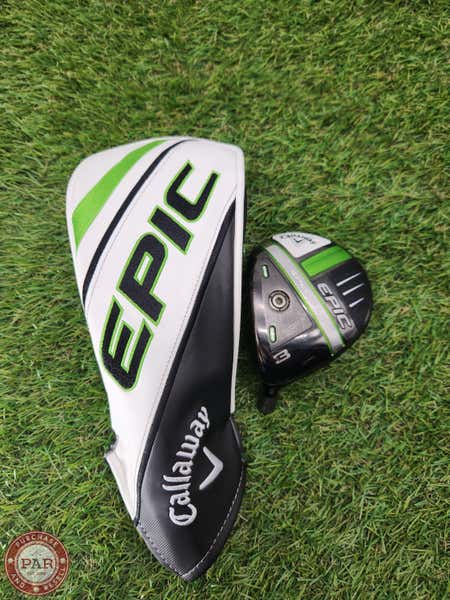 LEFTY 2021 CALLAWAY EPIC SPEED 3 WOOD 15* CLUBHEAD ONLY +HC GOOD