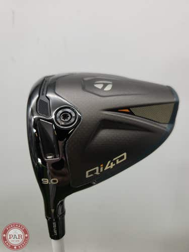 LEFTY 2026 TAYLORMADE QI4D DRIVER 9* STIFF TM REAX 50 +HC DEMO