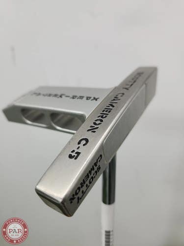 SCOTTY CAMERON XPERIMENAL C5 CIRCLE T PUTTER 34" +HC GOOD