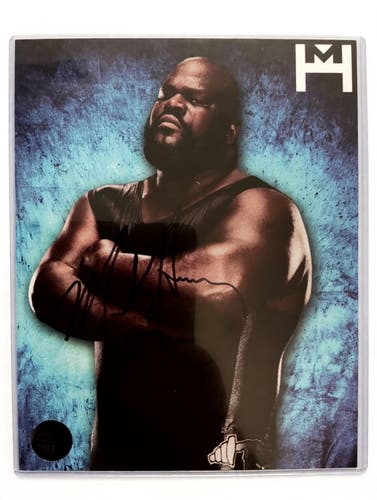 Mark Henry Autographed Signed 8x10 Photo WWE Singlet Pro Wrestling Tees COA
