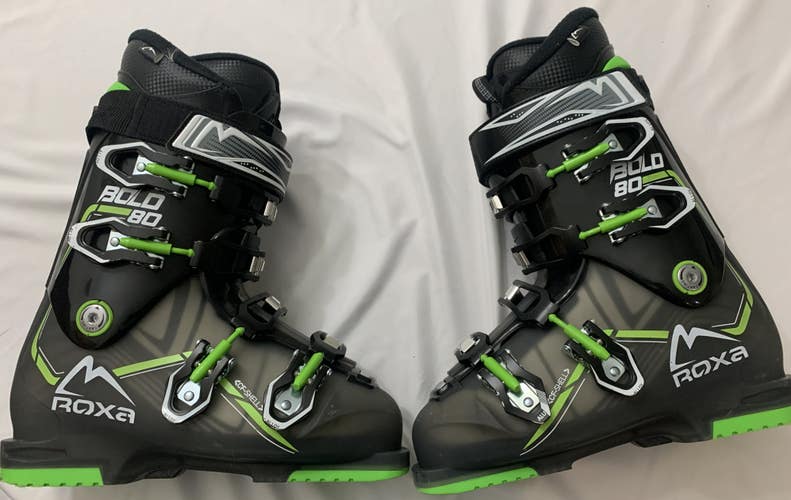 Mondo 27 & 27.5 Roxa All Mountain Ski Boots Soft Flex (Used)