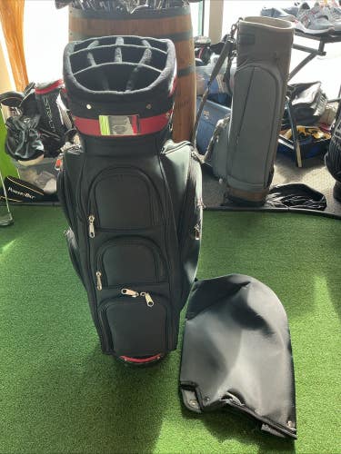 Keri Cart Golf Bag 14-Way Dividers W/ Rain Cover