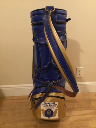 Belding Golf Teamster Staff Bag with 6-way Dividers & Rain Cover & Head Covers